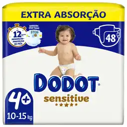 Continente Fraldas sensitive extra 10-15kg t4 promoção