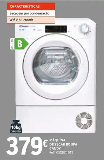 E.Leclerc MÁQUINA DE SECAR ROUPA CANDY Ref.: CSOEC1OTE promoção