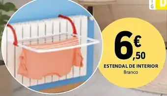 E.Leclerc ESTENDAL DE INTERIOR Branco promoção