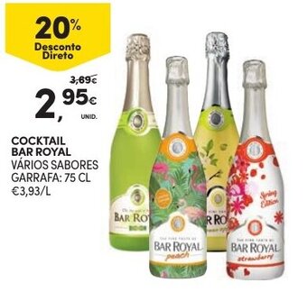 Continente Cocktail Bar Royal 75cl promoção