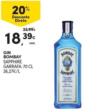 Gin Bombay 70cl
