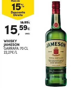 Whisky Jameson 70cl
