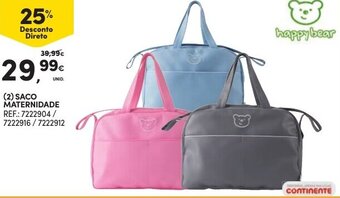 Continente Saco Maternidade promoção