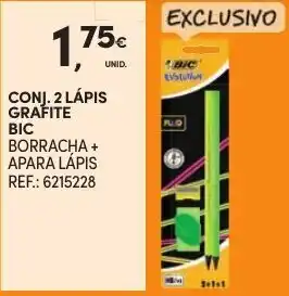 Conj. 2 Lápis Grafite BIC