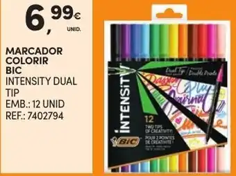 Marcador Colorir BIC 12 Unid