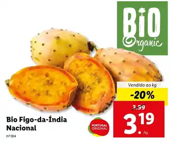 Lidl Bio Figo-da-Índia Nacional promoção
