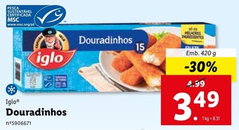 Lidl Iglo Douradinhos 420g promoção