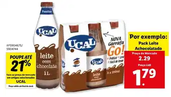 Lidl Pack Leite Achocolatado promoção