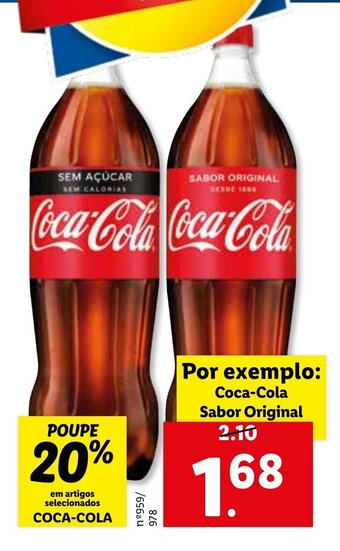 Lidl Coca Cola Sabor Original promoção