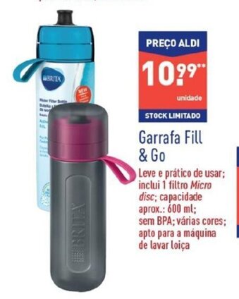 ALDI Garrafa Fill & Go promoção