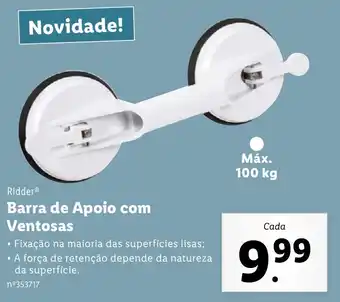 Lidl Ridder Barra de Apoio com Ventosas promoção