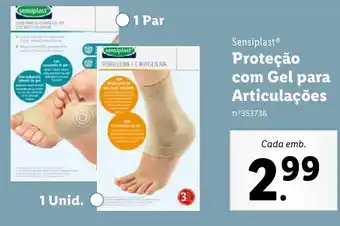 Lidl Sensiplast Proteção com Gel para Articulações promoção