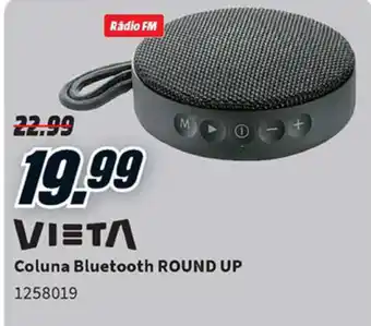 MediaMarkt Vieta Coluna Bluetooth Round Up promoção
