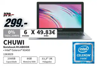 Chuwi Notebook Mijabook 256GB