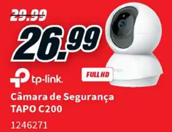 MediaMarkt Tp-Link Câmara de Segurança TAPO C200 promoção
