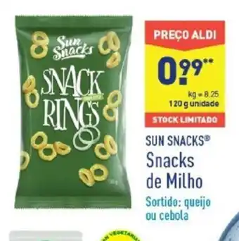 ALDI Snacks de Milho 120g promoção