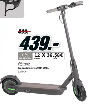 Youin Trotinete Elétrica YOU-GO XL