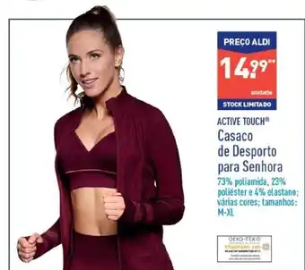 ALDI Casaco de Desporto para Senhoro promoção