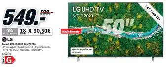 MediaMarkt LG Smart LED UHD 50UP7700 promoção