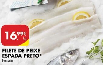 Pingo Doce Filete de Peixe Espada Preto promoção
