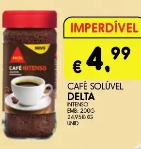 Meu Super CAFÉ SOLÚVEL DELTA INTENSO EMB: 200G promoção