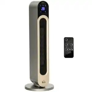 Brico Depôt Aquecedor cerâmico de torre homcom 820-317v90sr promoção