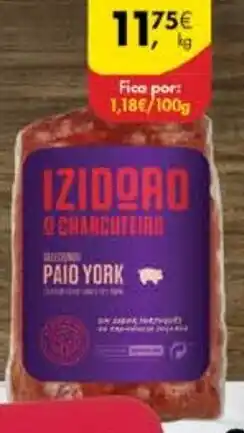 Pingo Doce Paio York Izidoro promoção