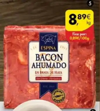 Pingo Doce Bacon Espina promoção