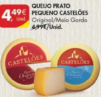 Queijo Prato Pequeno Castelões