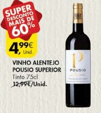 Vinho Alentejo Pousio Superior 75cl