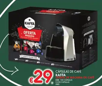 Meu Super CÁPSULAS DE CAFÉ KAFFA EMB: 100 CÁPSULAS promoção