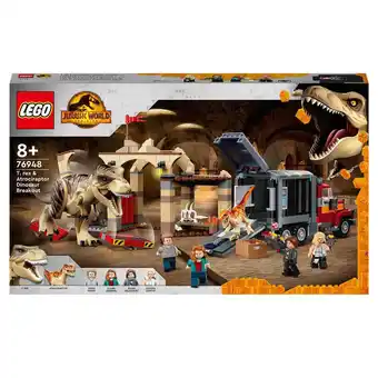 Fuga dos dinossauros atrociraptor e t-rex - 76948