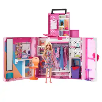 Continente Barbie dream closet com boneca promoção