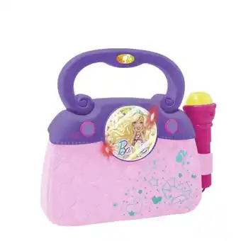 Bolsa com micro e luzes da barbie