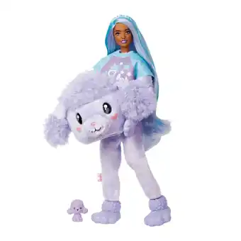 Continente Barbie cutie reveal - boneca barbie camisolas cozy caniche promoção