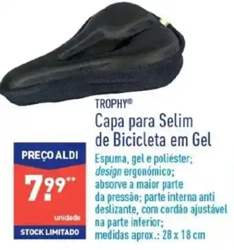 ALDI Capa para Selim de Bicicleta em Gel promoção