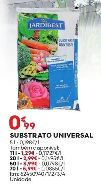 Bricomarché SUBSTRATO UNIVERSAL promoção