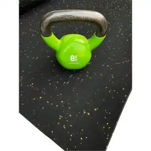 Esterilla de ejercicio moteado amarillo - fitness especial para gimnasios |