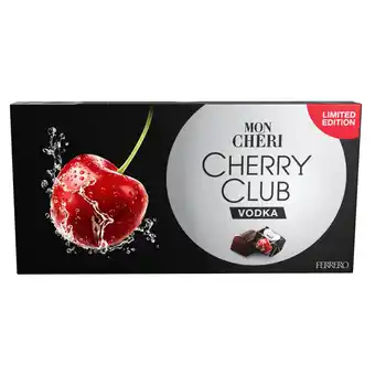 Continente Bombons de chocolate negro, cereja e vodka promoção