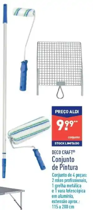 ALDI Conjunto de Pintura promoção