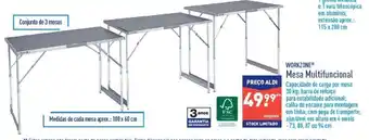 ALDI Mesa Multifuncional promoção