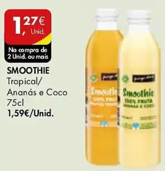 Pingo Doce SMOOTHIE Tropical/ Ananás e Coco 75cl promoção