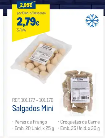 Makro Salgados Mini promoção