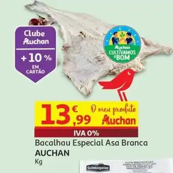 Auchan Bacalhau Especial Asa Branca AUCHAN Kg promoção