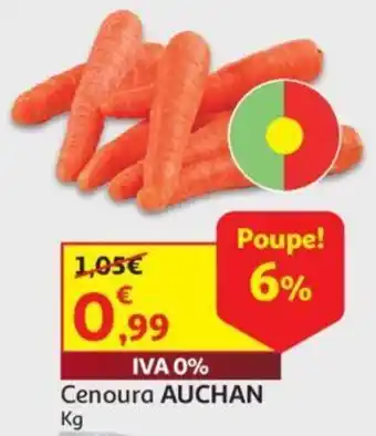 Auchan Cenoura AUCHAN Kg promoção