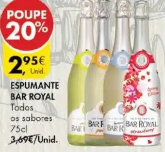 Pingo Doce Esfumante Bar Royal 75cl promoção