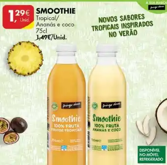 Pingo Doce Smoothie 75cl promoção