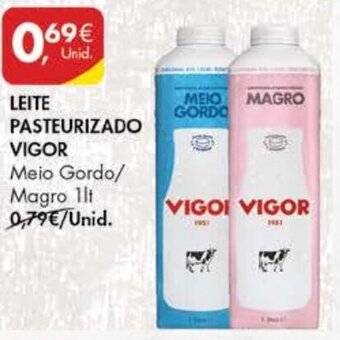 Pingo Doce Leite Pasteurizado Vigor 1lt promoção