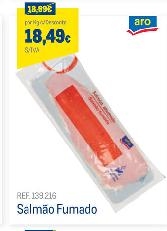 Makro Salmão Fumado promoção