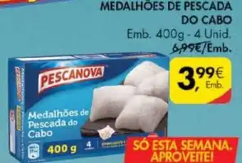 Medalhões Pescada Iglo do Cabo 400g - 4 Unid